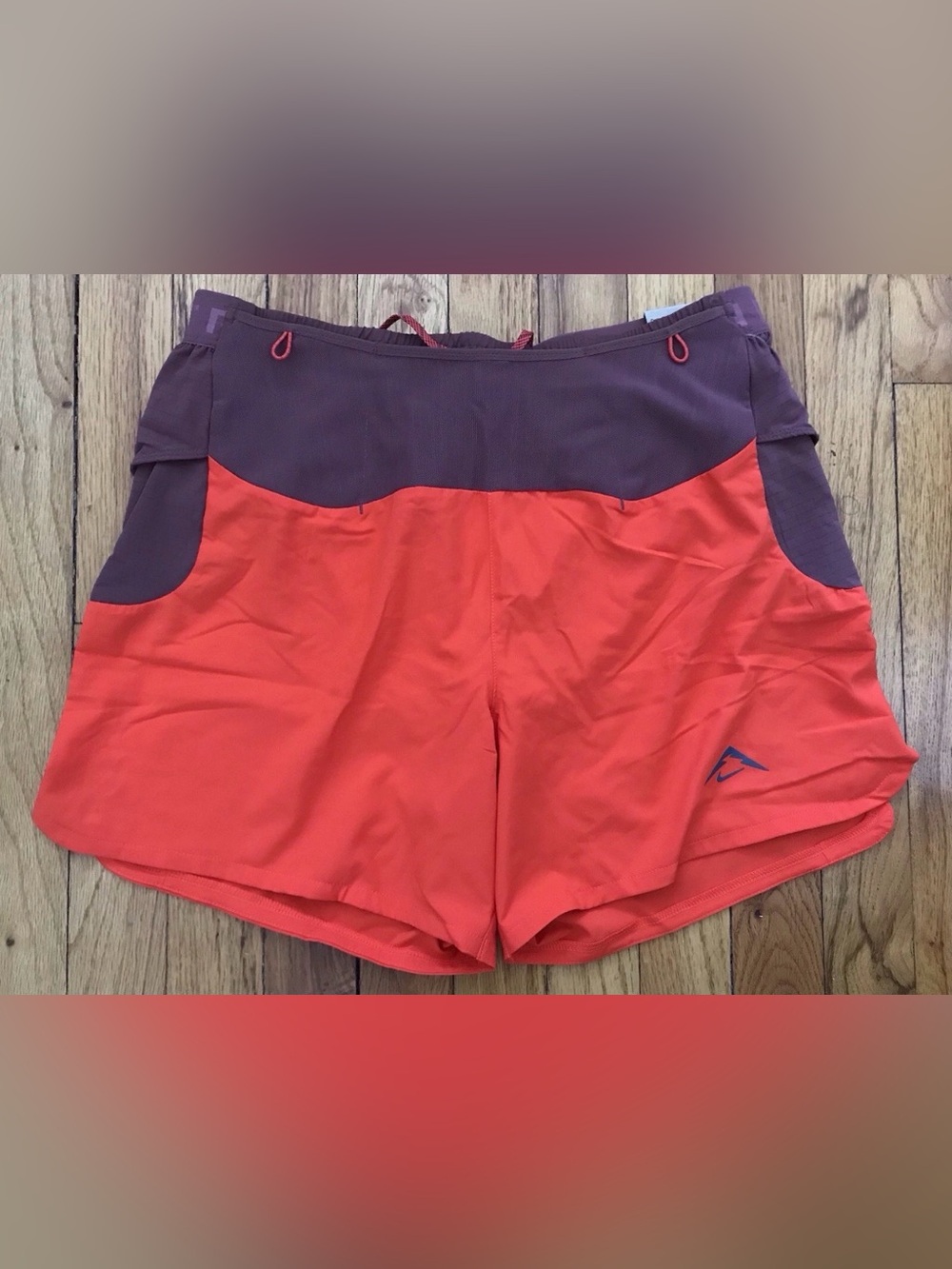 Nike Trail 5” Dri-FIT ADV Trail Running Shorts Red HJ3572-633 sz M.
